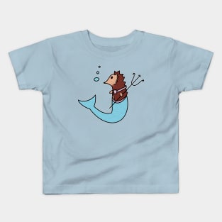Mermaid Hog Kids T-Shirt